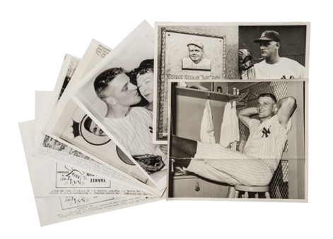 1961 Roger Maris Home Run Record “Chase” Vintage Wire Photo Collection of (7)   
